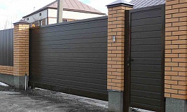 Сдвижные ворота Alutech