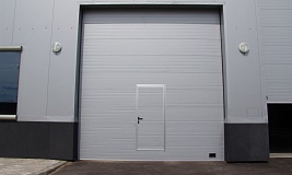 Секционные промышленные ворота ISD01 DoorHan