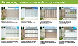 Сдвижные ворота Alutech